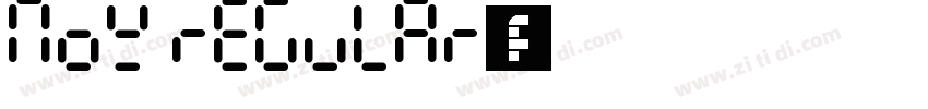 Now Regular字体字体转换